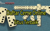 Daftar Ceme Online Situs Terbaik